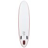 SUP paddleboard s příslušenstvím nafukovací červenobílý 92201