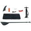 SUP paddleboard s příslušenstvím nafukovací červenobílý 92201