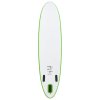 Nafukovací SUP paddleboard s příslušenstvím zeleno-bílý 92734