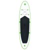 Nafukovací SUP paddleboard zeleno-bílý 92734