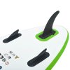 Nafukovací SUP paddleboard s příslušenstvím zeleno-bílý 92734