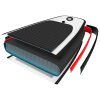 Nafukovací SUP paddleboard černo-bílý 92727