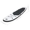 Nafukovací SUP paddleboard černo-bílý 92727