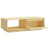Konferenční stolek 110 x 50 x 33,5 cm masivní borové dřevo 809882