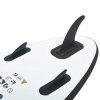 Nafukovací SUP paddleboard černo-bílý 92730