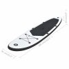 Nafukovací SUP paddleboard černo-bílý 92730