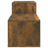 Botník kouřový dub 150 x 35 x 45 cm kompozitní dřevo 816917
