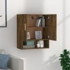 Nástěnná skříňka kouřový dub 60 x 31 x 70 cm kompozitní dřevo 817585