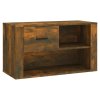 Botník kouřový dub 80 x 35 x 45 cm kompozitní dřevo 816757