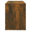 Botník kouřový dub 80 x 35 x 45 cm kompozitní dřevo 816757