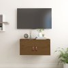 Nástěnná skříňka medově hnědá 60x30x30 cm masivní borové dřevo 818371
