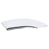 Bimini stříška se 2 oblouky bílá 180 x 130 x 110 cm 93124