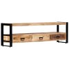 TV stolek 150 x 30 x 45 cm masivní mangovníkové dřevo 247906