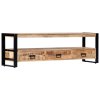 TV stolek 150 x 30 x 45 cm masivní mangovníkové dřevo 247906