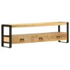 TV stolek 150 x 30 x 45 cm masivní mangovníkové dřevo 247906