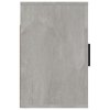 Nástěnné noční stolky 2 ks betonově šedé 50x30x47 cm 816873