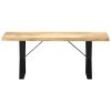 Lavice 110 cm masivní mangovníkové dřevo 247951