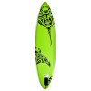 Nafukovací SUP paddleboard s příslušenstvím 366x76x15 cm zelený 92742