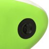 Nafukovací SUP paddleboard s příslušenstvím 366x76x15 cm zelený 92742