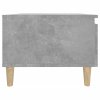 Odkládací stolky 2 ks betonově šedé 50x46x35cm kompozitní dřevo 819509