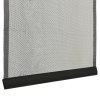 Dveřní síť proti hmyzu s 5dílným závěsem černá 120 x 240 cm 148711