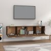 Nástěnné skříňky 2 ks hnědý dub 80x35x36,5 cm kompozitní dřevo 3115651