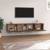 Nástěnné skříňky 2 ks hnědý dub 100 x 36,5 x 35 cm kompozit 3115667