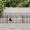 Venkovní psí kotec ocel 42,34 m² 3124639