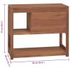 Koupelnová skříňka 85 x 40 x 75 cm masivní teakové dřevo 338238