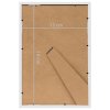 Fotorámečky koláž 3 ks na stůl bílé 13 x 18 cm MDF 332577