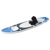 Nafukovací SUP paddleboard s příslušenstvím modrý 360x81x10 cm 93389