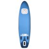 Nafukovací SUP paddleboard s příslušenstvím modrý 360x81x10 cm 93389