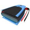 Nafukovací SUP paddleboard s příslušenstvím modrý 360x81x10 cm 93389