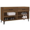 Botník hnědý dub 102 x 35 x 55 cm kompozitní dřevo 817572