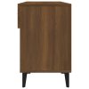 Botník hnědý dub 102 x 35 x 55 cm kompozitní dřevo 817572