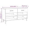 Botník hnědý dub 102 x 35 x 55 cm kompozitní dřevo 817572