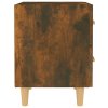 Noční stolky 2 ks kouřový dub 40 x 35 x 47,5 cm 817286