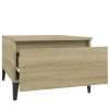 Odkládací stolky 2 ks dub sonoma 50x46x35 cm kompozitní dřevo 819523
