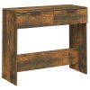 Konzolový stolek kouřový dub 90 x 36 x 75 cm kompozitní dřevo 817072