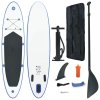 Nafukovací Stand Up Paddleboard (SUP) modrobílý 92202
