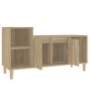 TV skříňka dub sonoma 100x35x55 cm kompozitní dřevo 821175