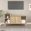 TV skříňka dub sonoma 100x35x55 cm kompozitní dřevo 821175