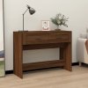 Konzolový stolek hnědý dub 100 x 39 x 75 cm kompozitní dřevo 816783