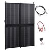 Skládací solární nabíječka 100 W 12 V 92002