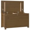 Úložný box medově hnědý 80x40x45,5 cm masivní borovice 823537