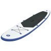 Nafukovací Stand Up Paddleboard (SUP) modrobílý 92204