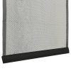 Dveřní síť proti hmyzu s 10dílným závěsem černá 240 x 240 cm 148712