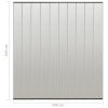 Dveřní síť proti hmyzu s 10dílným závěsem černá 240 x 240 cm 148712