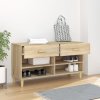 Botník dub sonoma 102 x 35 x 55 cm kompozitní dřevo 812819