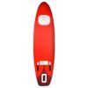 Nafukovací SUP paddleboard a příslušenství červený 360x81x10cm 93390
